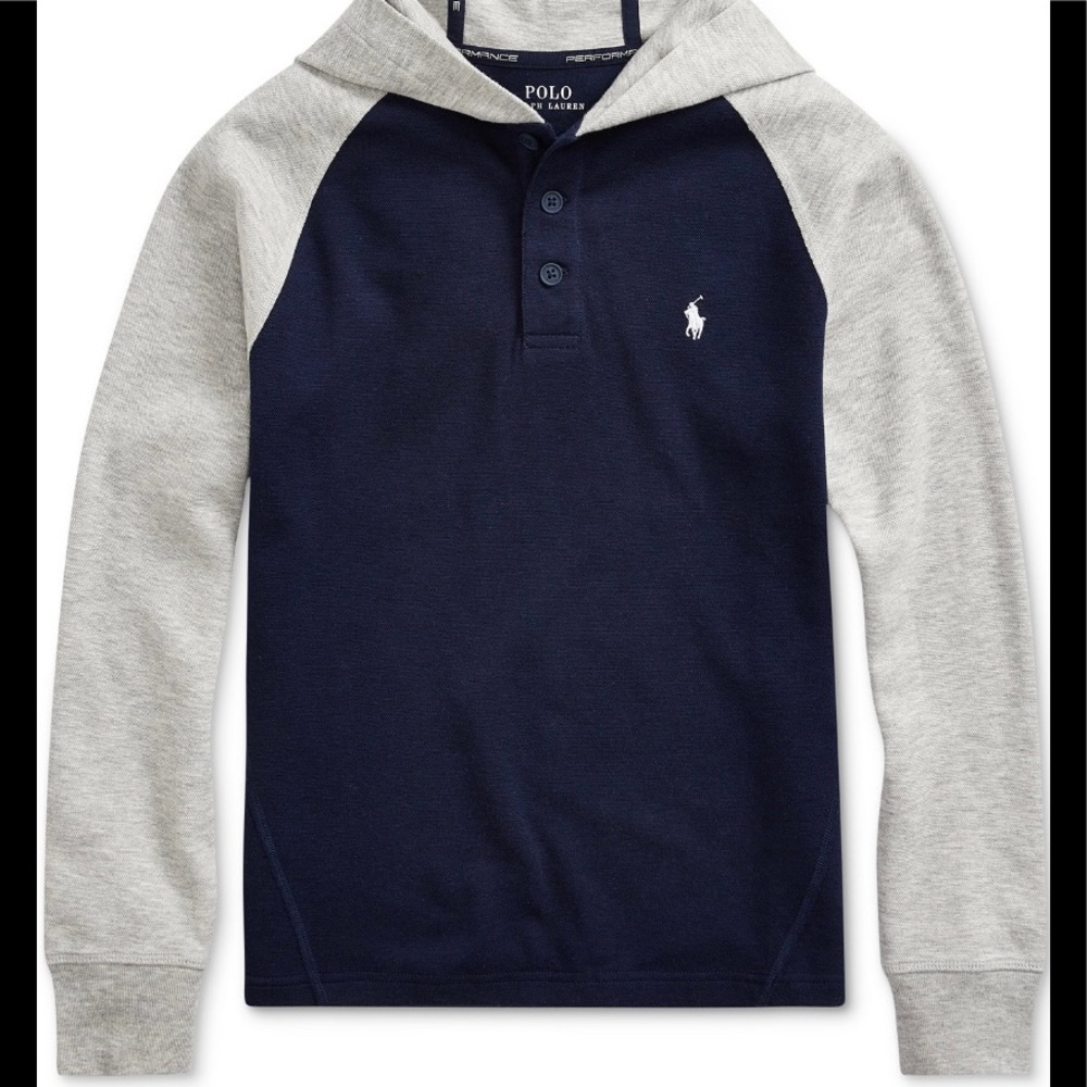 *SOLD* Polo Ralph Lauren’s Boys Mesh Hoodie